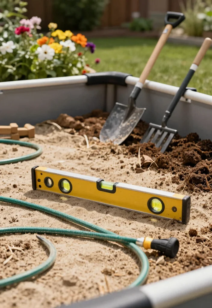 7 Pro Tips on the Best Base for Above Ground Pool 2. Leveling Ground for Pools 0