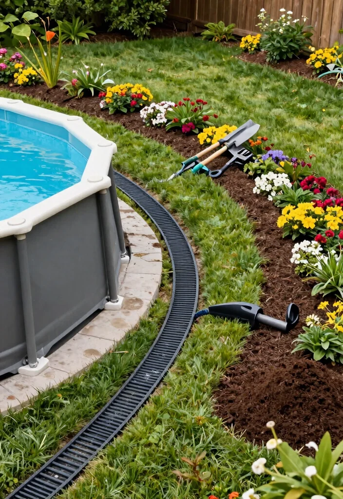 7 Pro Tips on the Best Base for Above Ground Pool 4. Drainage Solutions for Pools 0