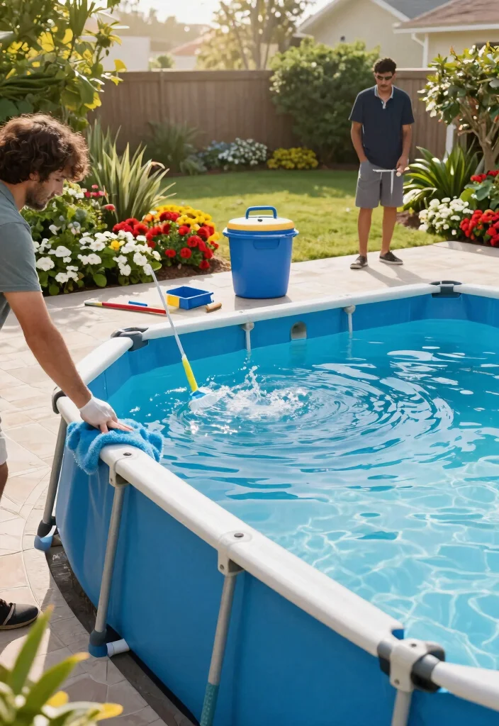 7 Pro Tips on the Best Base for Above Ground Pool 6. Regular Maintenance 0