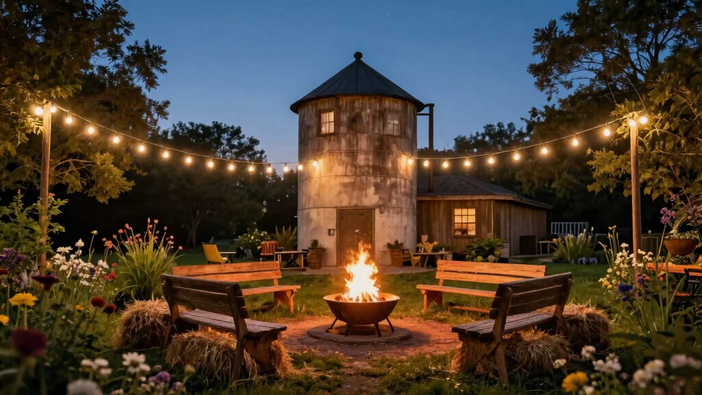 7 Rustic Silo Fire Pit Ideas for Your Farmhouse Backyard Vibe