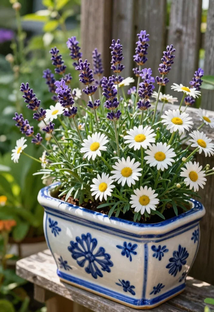 9 Charming Blue Window Box Ideas for Cottage Homes 1. Classic Blue and White Ceramics 0