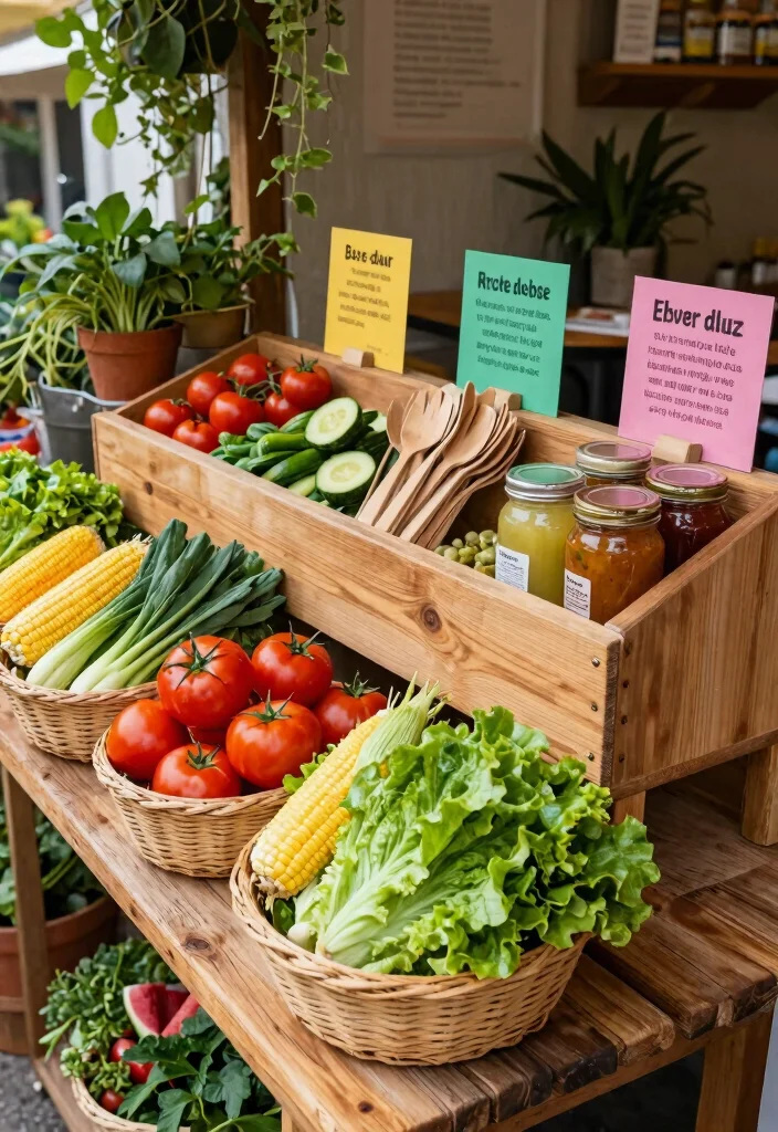 9 Creative Gazebo Food Stall Ideas for Outdoor Events 1. Farm to Table Freshness 0