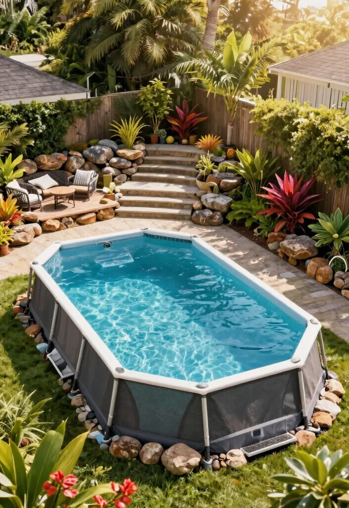 9 Genius Above Ground Pool Concepts for Sloped Yard Solutions 10 9 Genius Above Ground Pool Concepts for Sloped Yard Solutions Conclusion 0