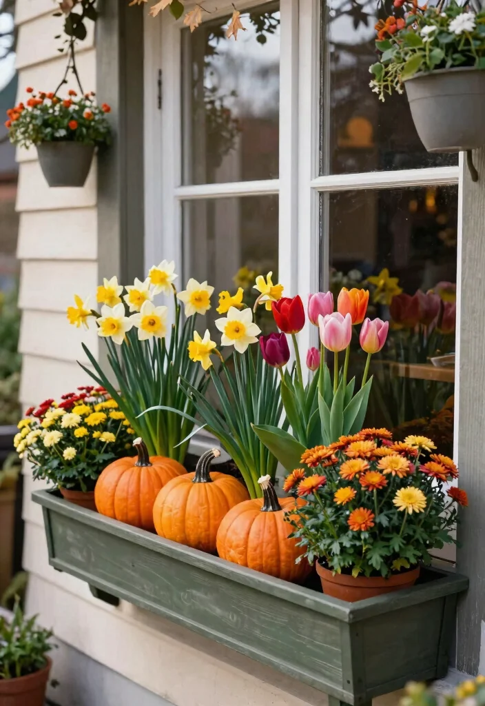 9 Lush German Window Planter Ideas Bavarian Balcony Vibe 6. Seasonal Displays Celebrating the Seasons 0