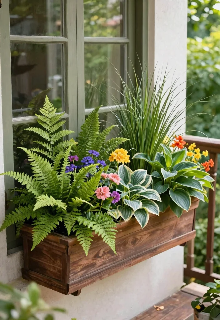 9 Lush German Window Planter Ideas Bavarian Balcony Vibe 9. Textured Layers The Power of Foliage 0