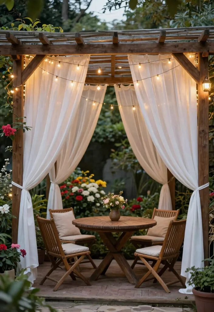 9 Lush Mediterranean Gazebo Ideas Tuscan Style 2. Wooden Pergola Style 0