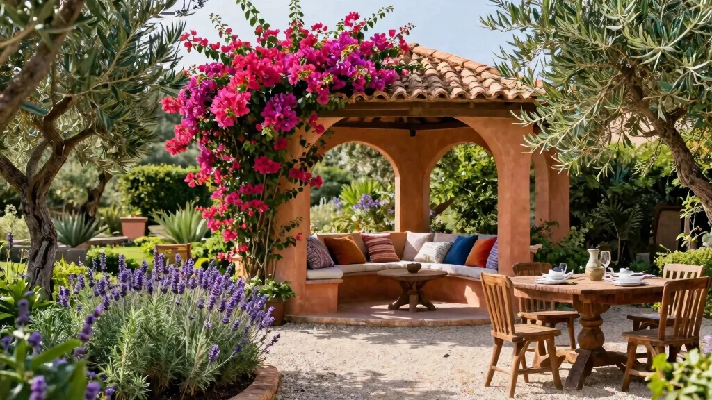 9 Lush Mediterranean Gazebo Ideas [Tuscan Style]