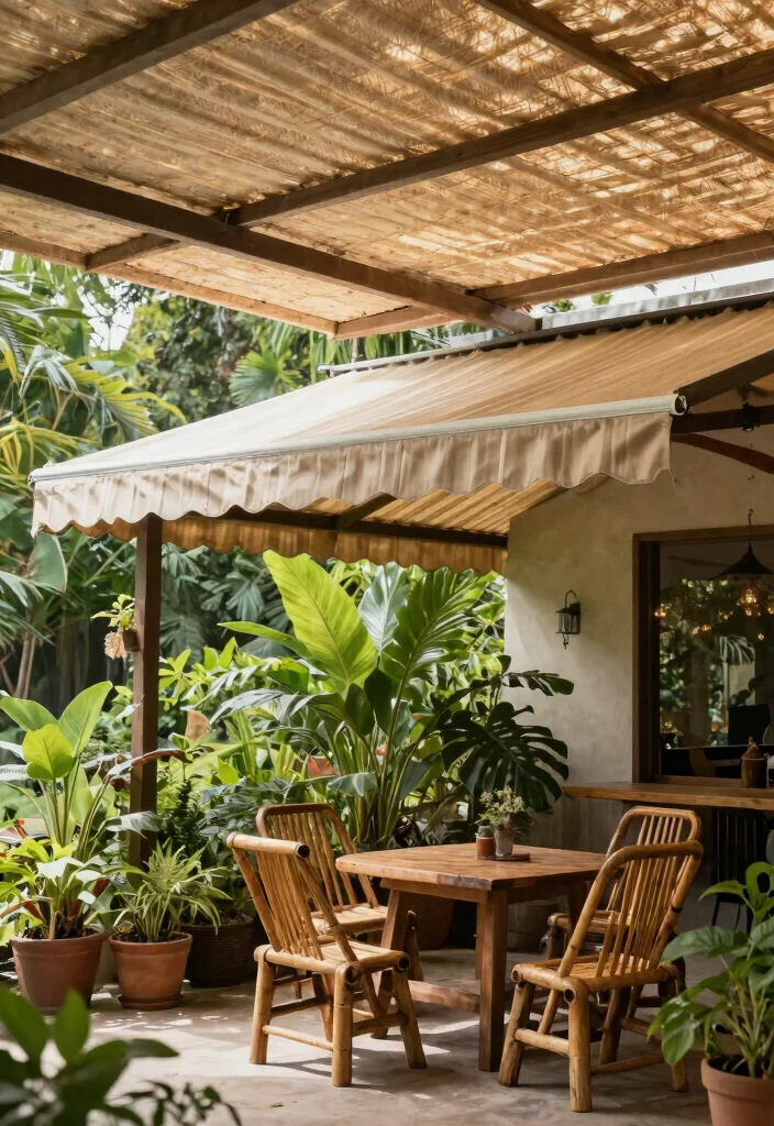 9 Rustic Corrugated Awning Ideas for Farmhouse Patios 9 9 Rustic Corrugated Awning Ideas for Farmhouse Patios 9. Eco Friendly Corrugated Awning 0