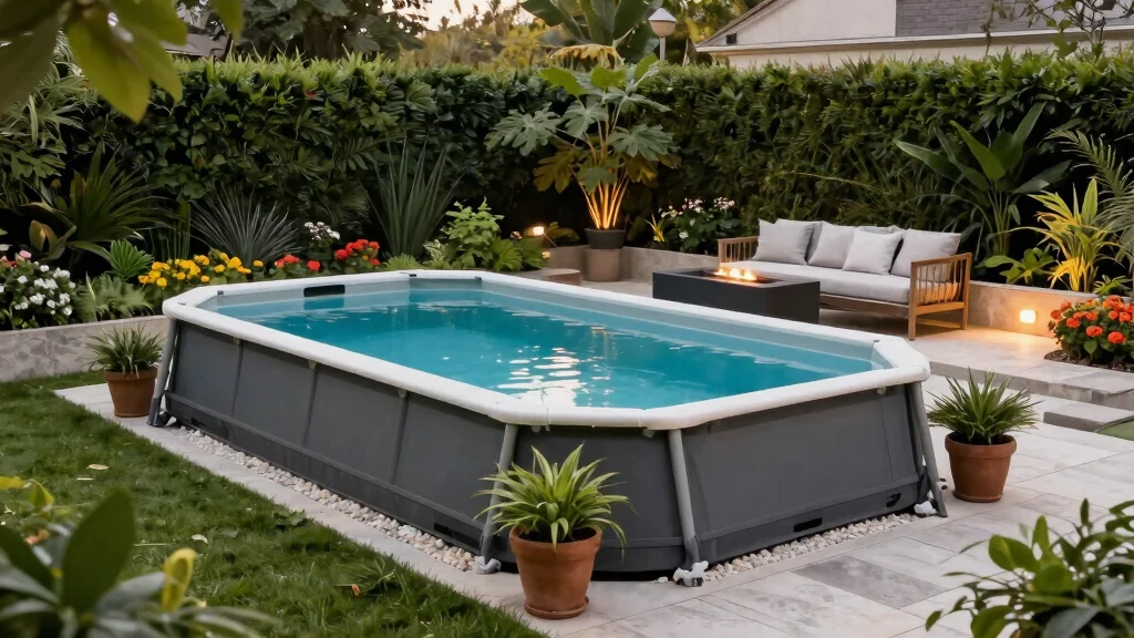 9 Sleek Above Ground Lap Pool Ideas for Narrow Backyards