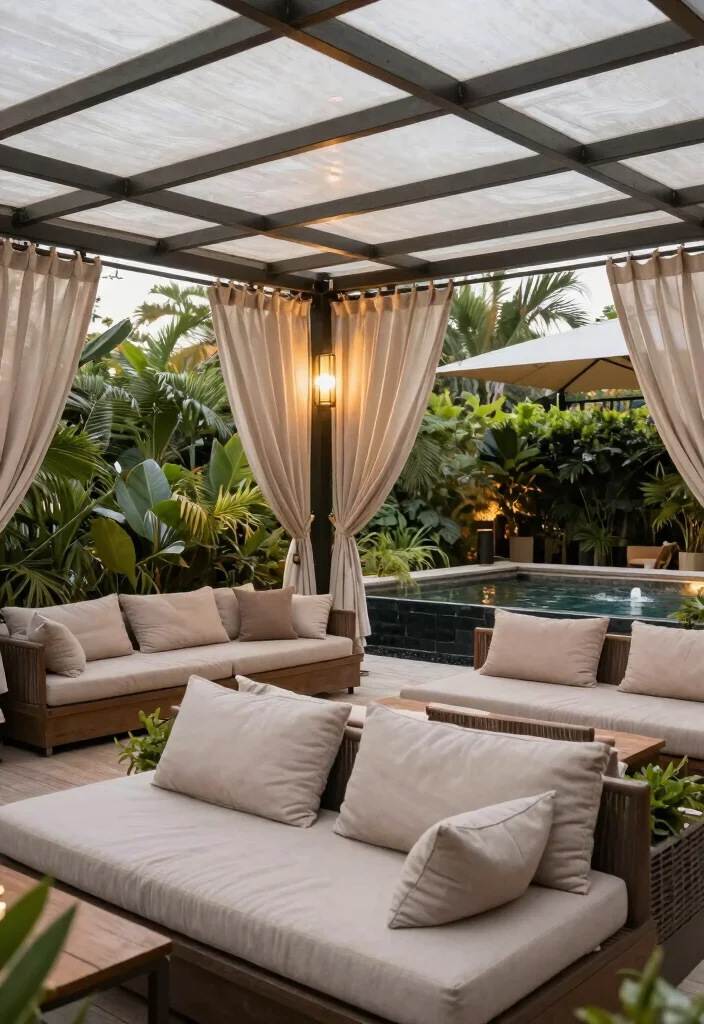 9 Sleek Polycarbonate Canopy Ideas Modern Protection 5. Outdoor Lounge Retreat 0