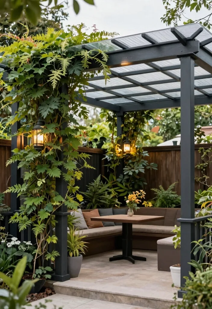 9 Sleek Polycarbonate Canopy Ideas Modern Protection 9. Versatile Pergola Awning 0