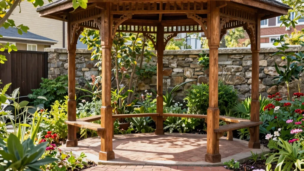 9 Sturdy Gazebo Post Ideas for Small Urban Gardens